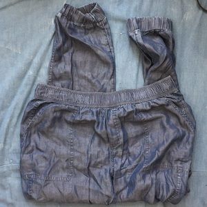 Prana size medium tencel denim joggers